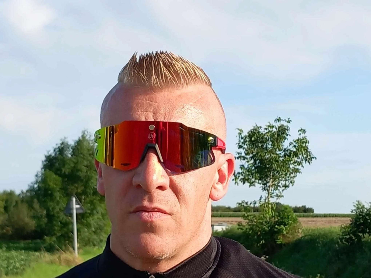 Fietsbril Haaghoek Attraction Red - Haaghoek