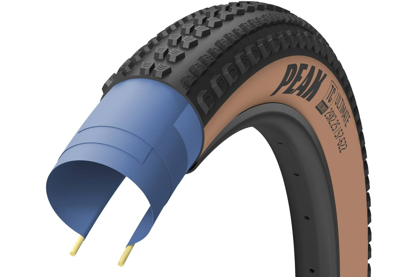 Dubbel Deal - MTB Banden - 2 stuks - Goodyear - Peak Ultimate TLC 29X2.25 TAN