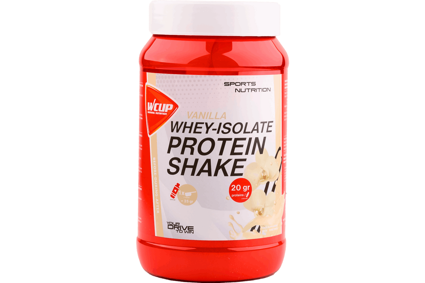 Wcup - Whey Isolate Protein Shake Vanille 600 Gram