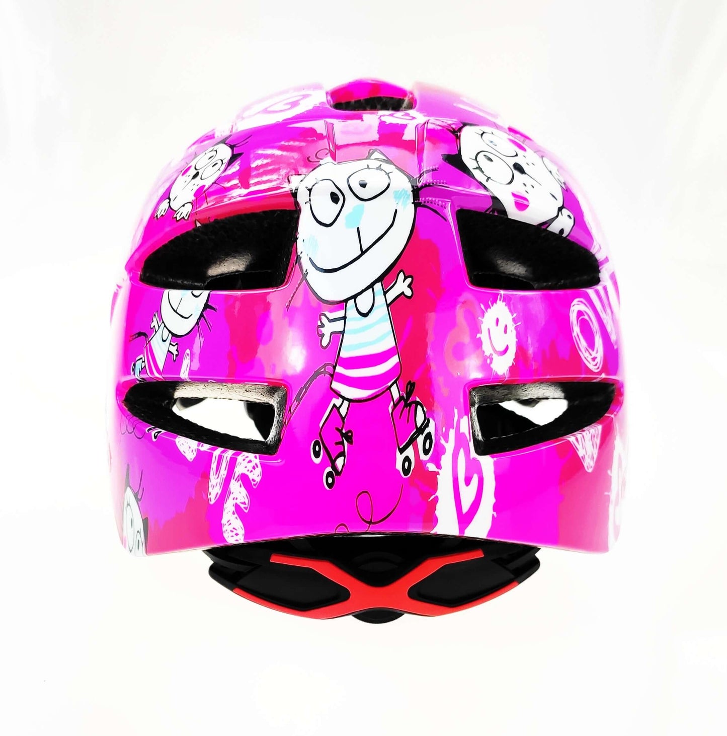 AVO Pink Kitty Kinderfietshelm XS 44-48 cm | 1-3 Jaar