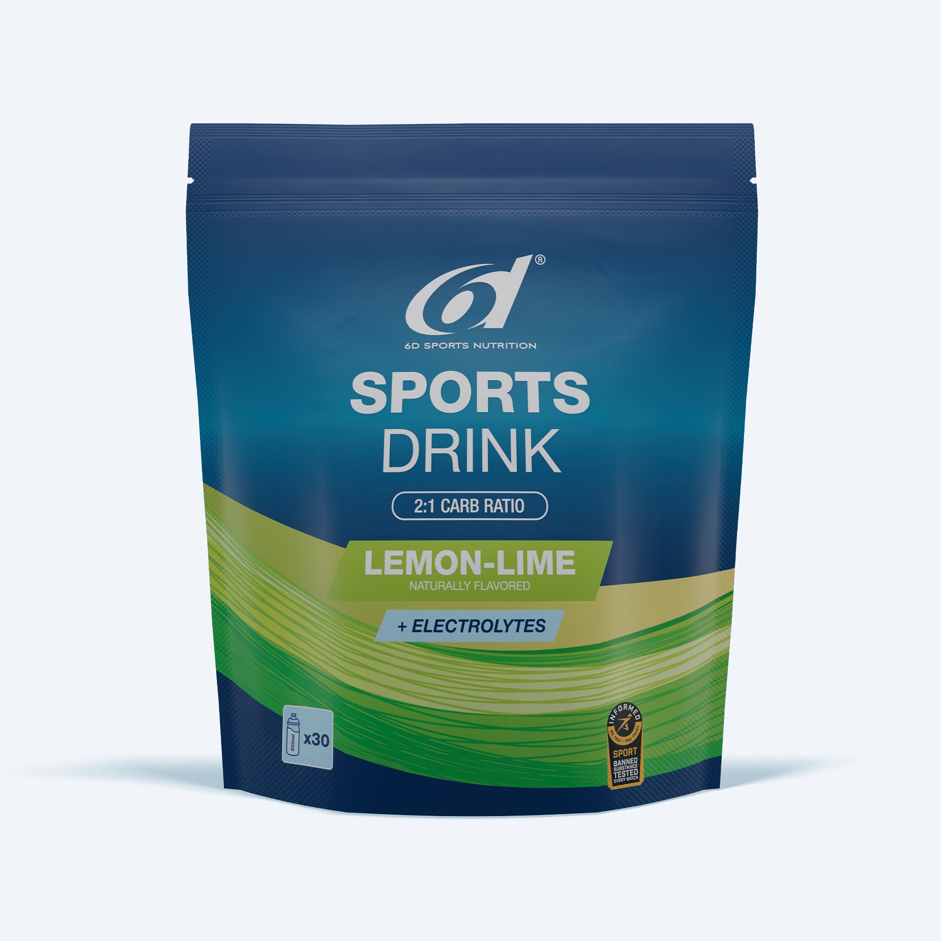 6D Sports Drink Citroen Lemon 1 KG