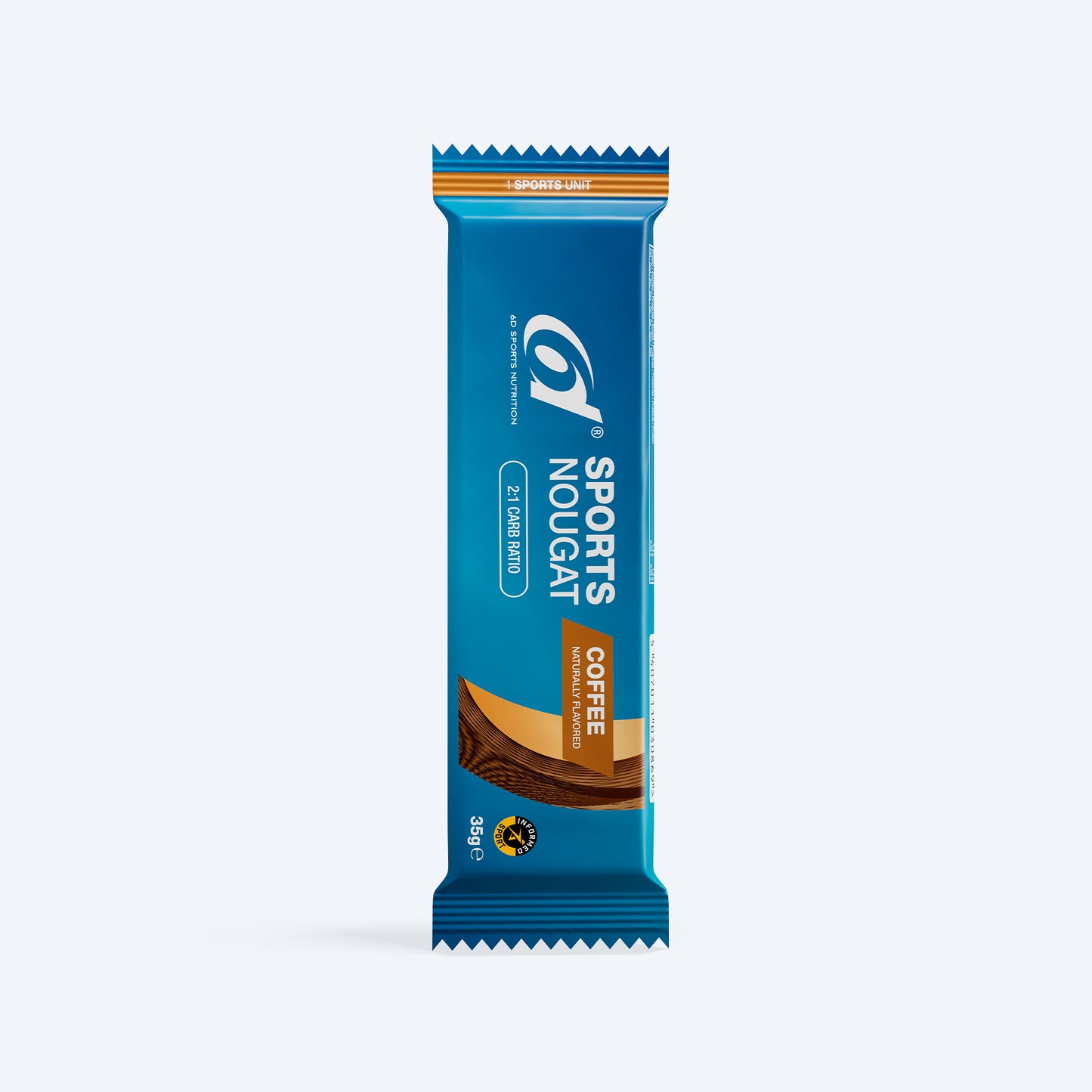 6D Sports Nougat Koffie 6 x 35 g