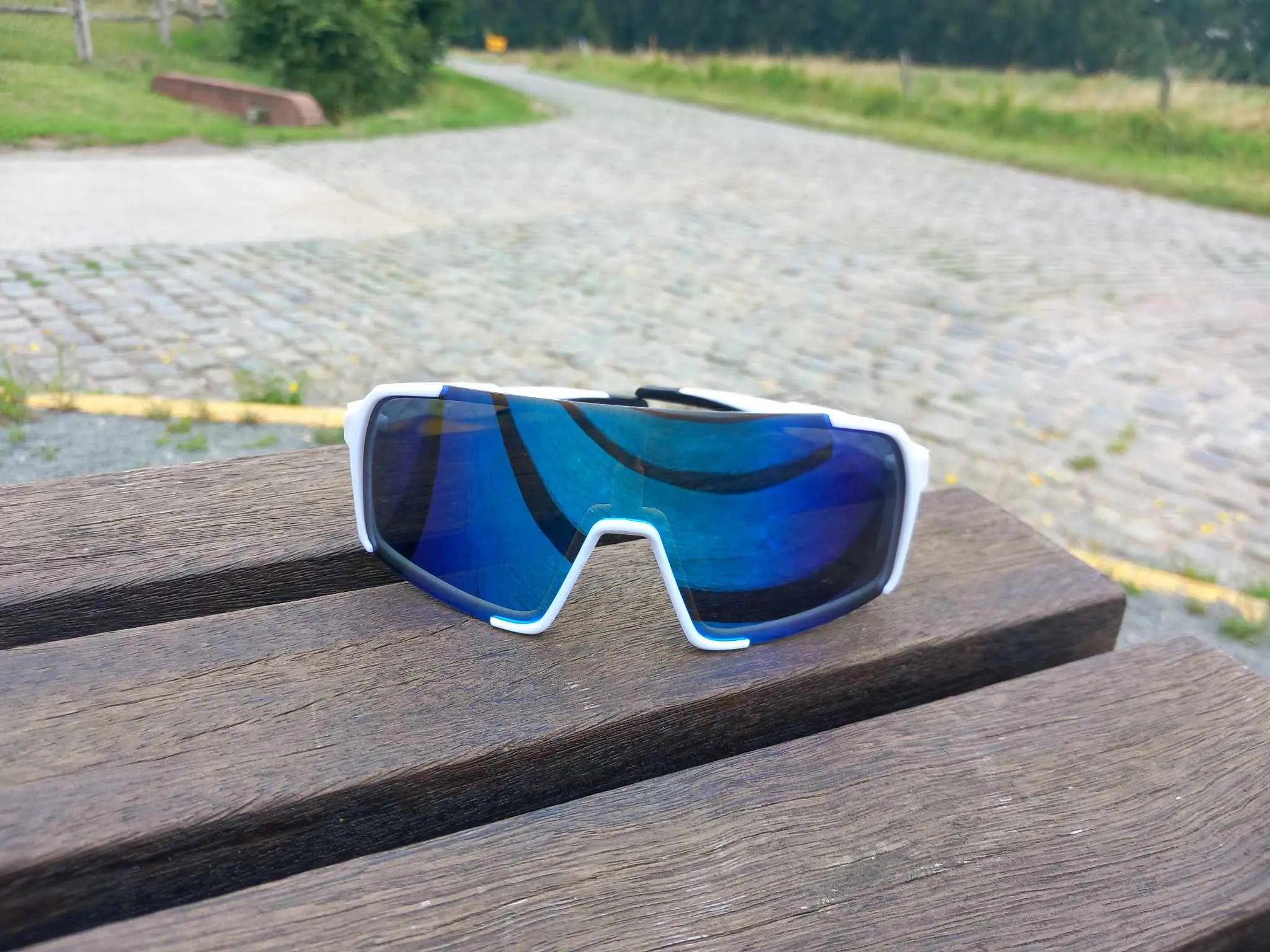 Fietsbril Haaghoek Frown White - Haaghoek