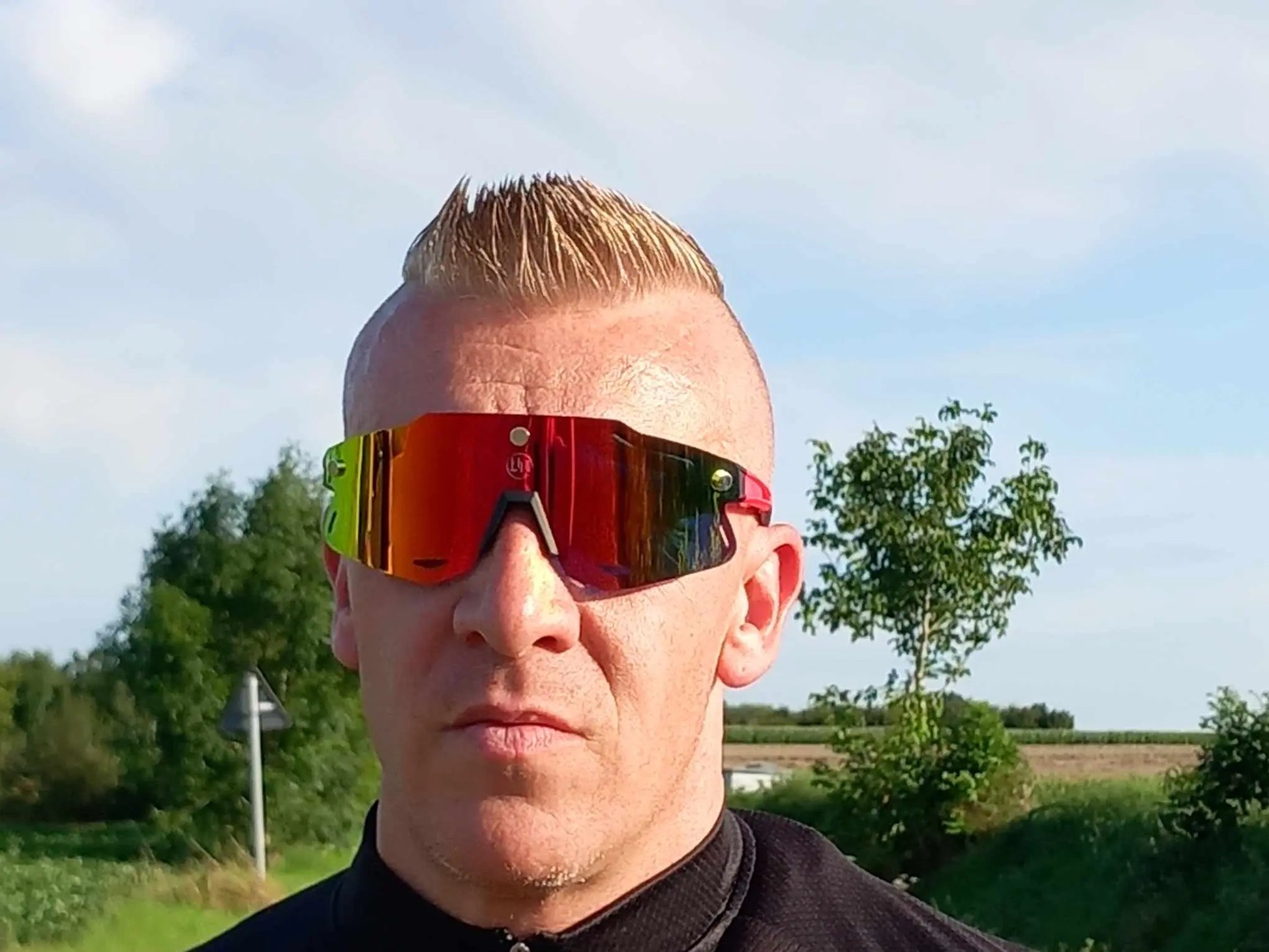 Fietsbril Haaghoek Attraction Red - Haaghoek