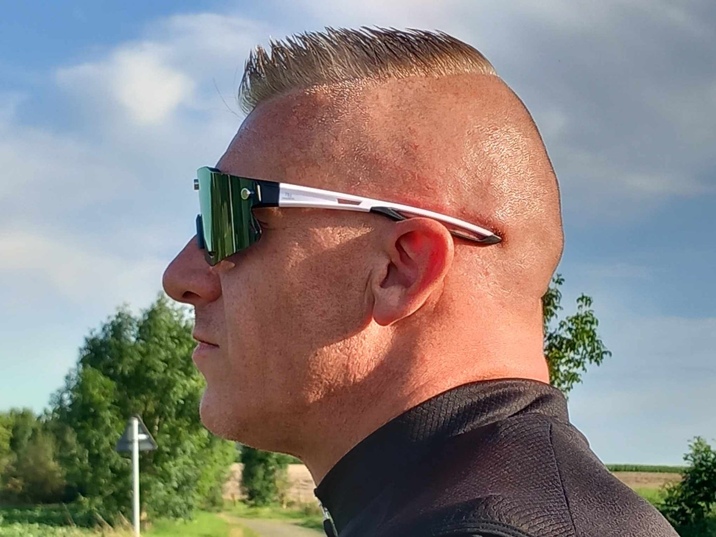 Fietsbril Haaghoek Attraction Transparant