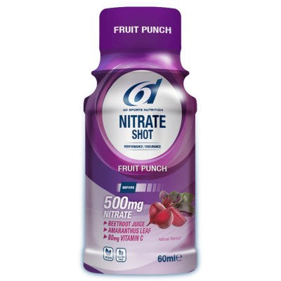 6D Sports Nitraat shot 6 x 60 ml