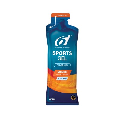 6D Sports gel Mango 6 x 45 ml