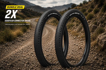 2 stuks - Goodyear Connector Speed Tubeless Gravelband TLR RACE 700x45C