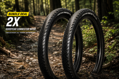 2 stuks - Goodyear Connector Inter 700x50C Tubeless Gravelband