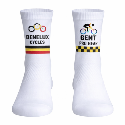 Gepersonaliseerde Polyesther Zomer Fietssokken / Prijs Per Stuk