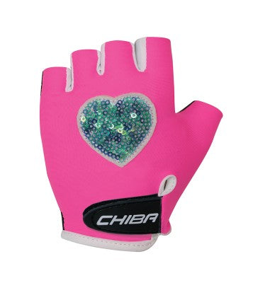 Chiba Cool Kids Zomerhandschoenen Neonroze voor kinderen