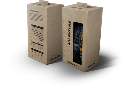 Dubbel Deal - Gravelband - 2 stuks - Continental - Terra Adventure Trail Grip 700X45C Zwart