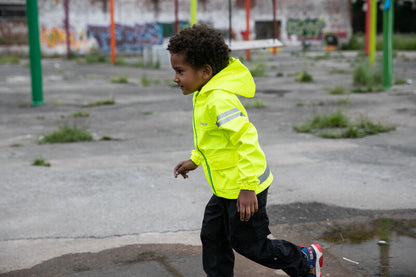 WOWOW Cozy Rain Jacket – Reflecterende Kinderregenjas