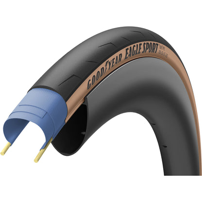 2 stuks! - Goodyear - Eagle Sport 700X25C TAN