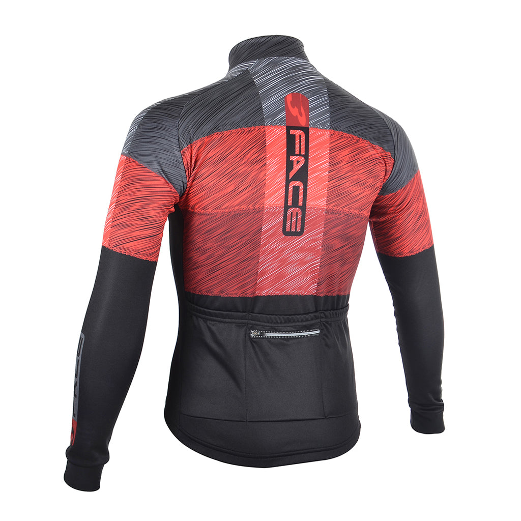 Haaghoek 3 Face Graphite Shirt met Lange Mouwen