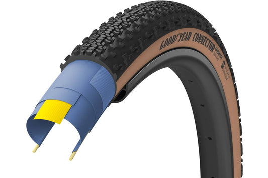 Dubbel Deal - Gravel Band - 2 stuks Goodyear - Connector Ultimate TLC 700X35C TAN