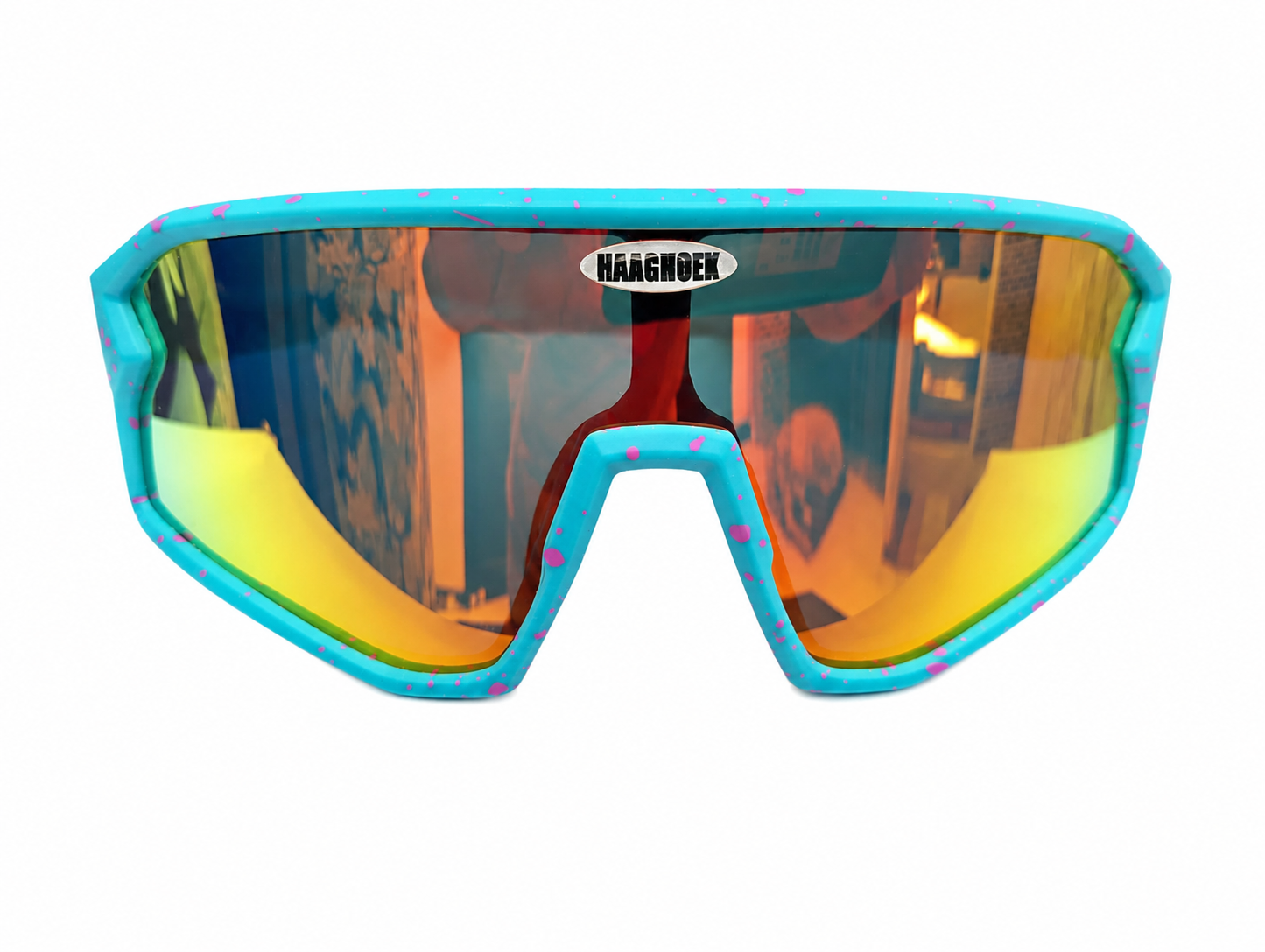 Fietsbril Haaghoek Future Kids Sky BluePink