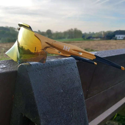 Fietsbril Haaghoek Olympicus Gold - Haaghoek