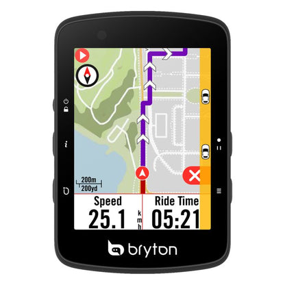 Bryton Rider 650 E – GPS Fietscomputer met Full-Color Precisie