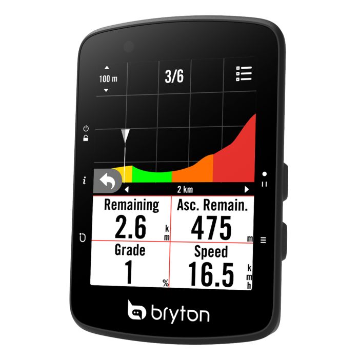 Bryton Rider 650 E – GPS Fietscomputer met Full-Color Precisie
