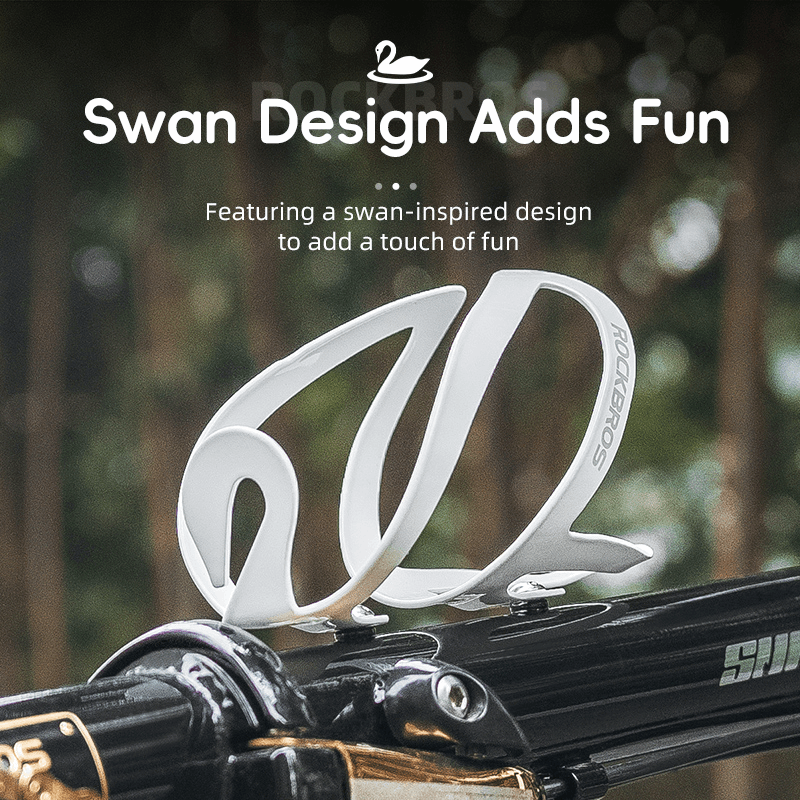 ROCKBROS Bidonhouder wit