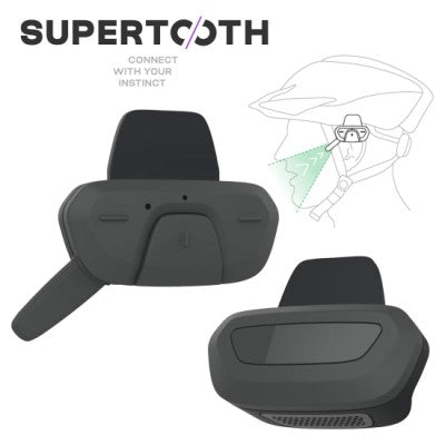 Supertooth Roamee Handsfree set voor fietshelm