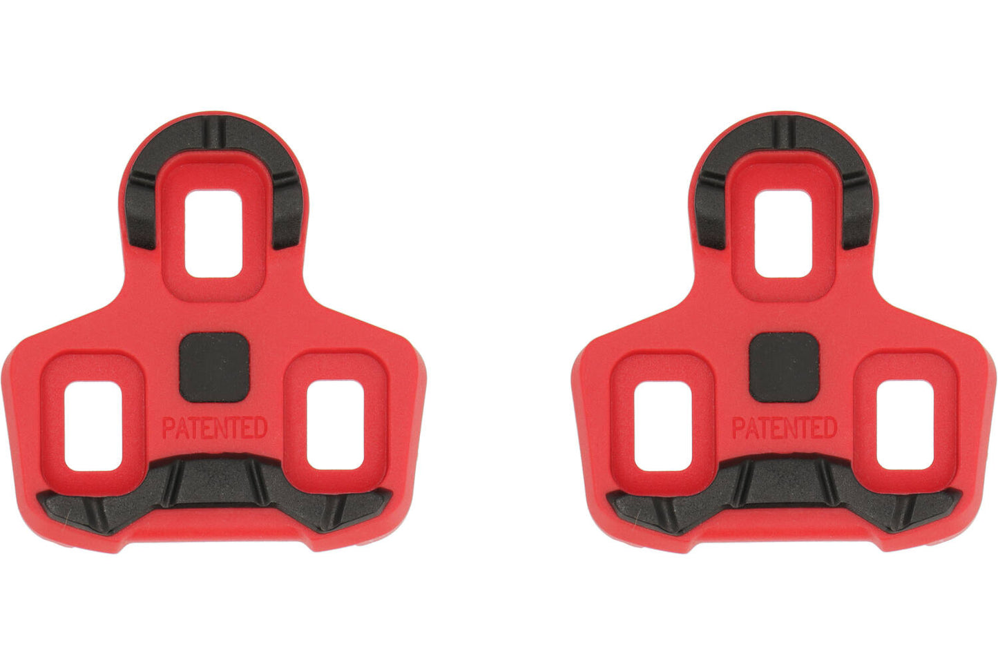 Trivio - Schoenplaatjes Look Keo 7° Anti-Slip Rood