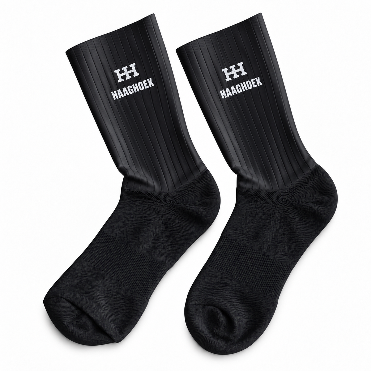 Chaussettes de cyclisme Haaghoek Aero noires