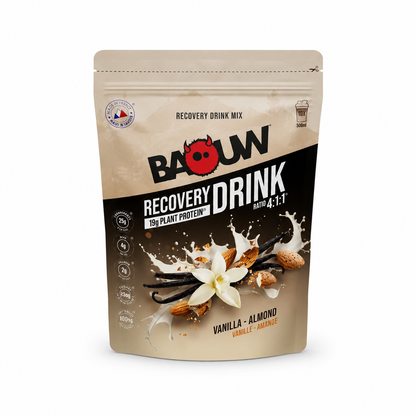 Baouw Recovery Drink Vanilla Almond 500g | Herstelshake | Haaghoek Bike Store