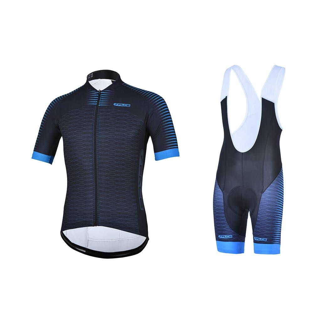 Completo Estivo Helios Tute da ciclista Threeface S blue 