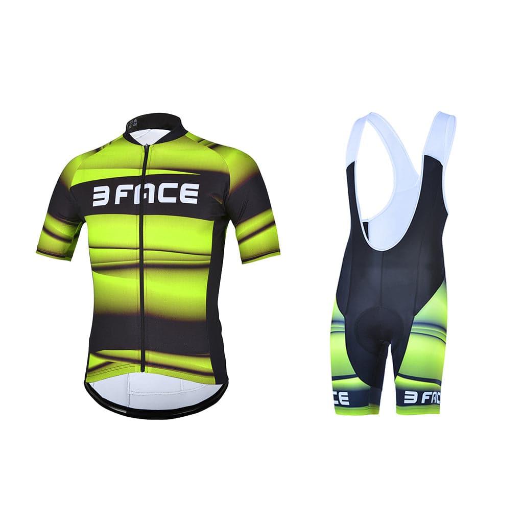 Completo Estivo Spicy Tute da ciclista Threeface S yellow 