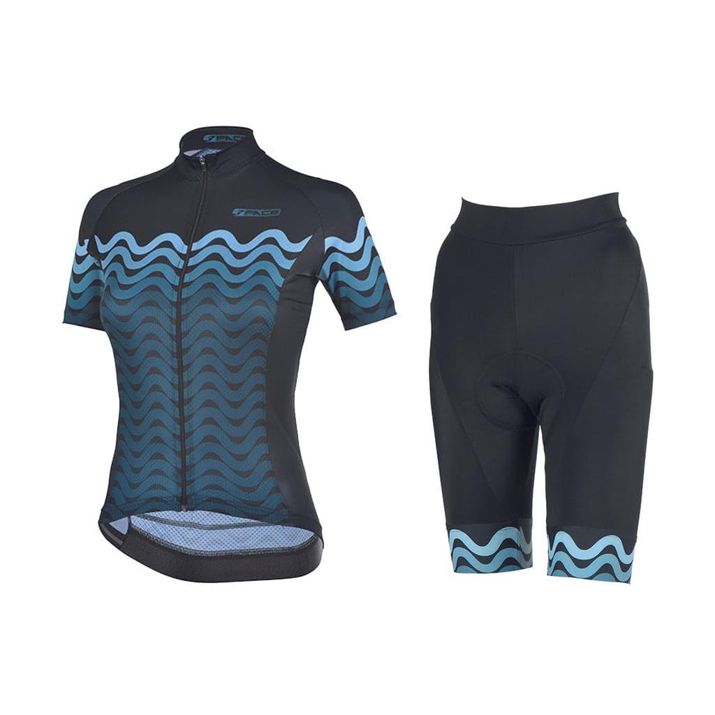 Completo Estivo Wave Donna Tute da ciclista Threeface XS | EU 34 navy 