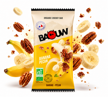 Baouw Banana Pecan Energy Bar | Biologische Energiereep | Haaghoek Bike Store