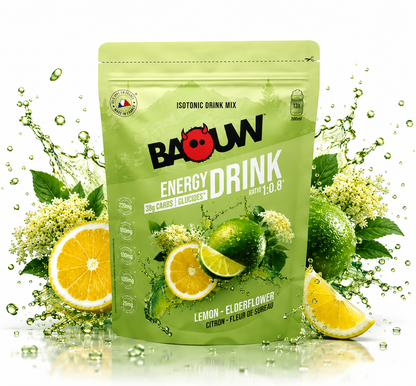 Baouw Energy Drink Mix Lemon – Elderflower 585g