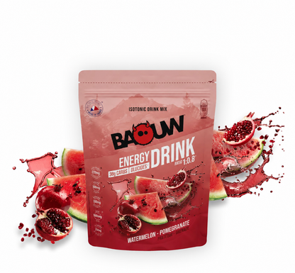 Baouw Energy Drink Mix Watermelon – Pomegranate 585g