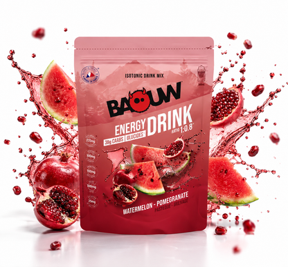 Baouw Energy Drink Mix Watermelon – Pomegranate 585g