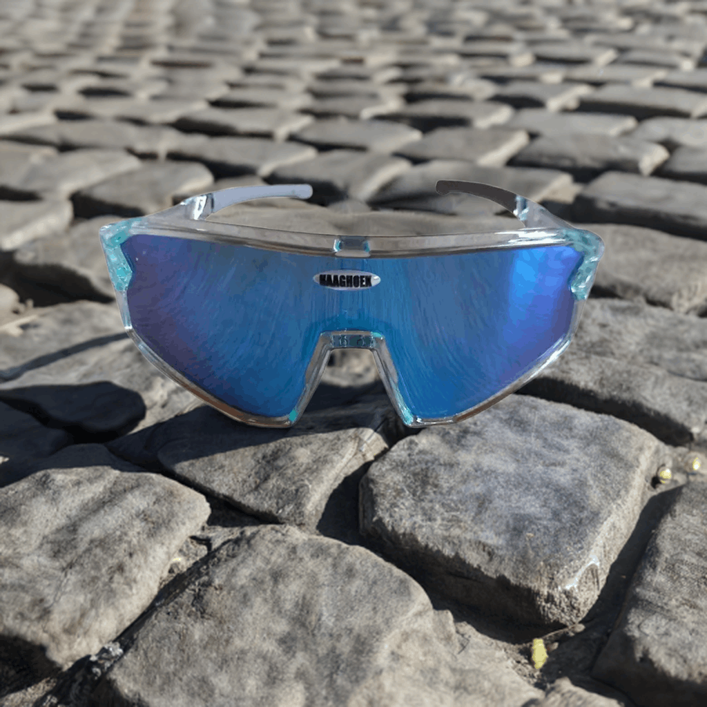 Fietsbril Haaghoek Future Kids lichtgroen-zwart