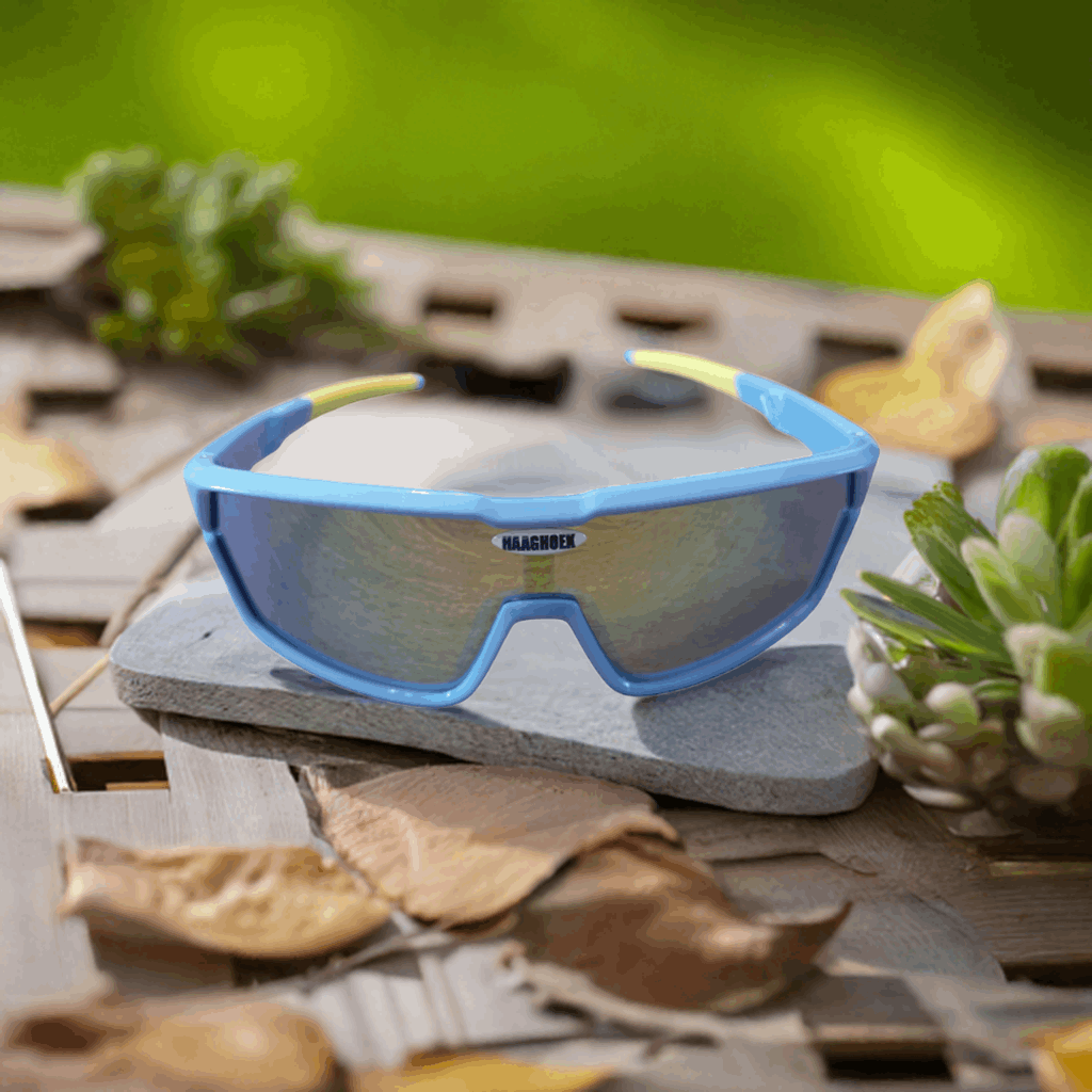 Fietsbril Haaghoek Little Rider YellowBlue