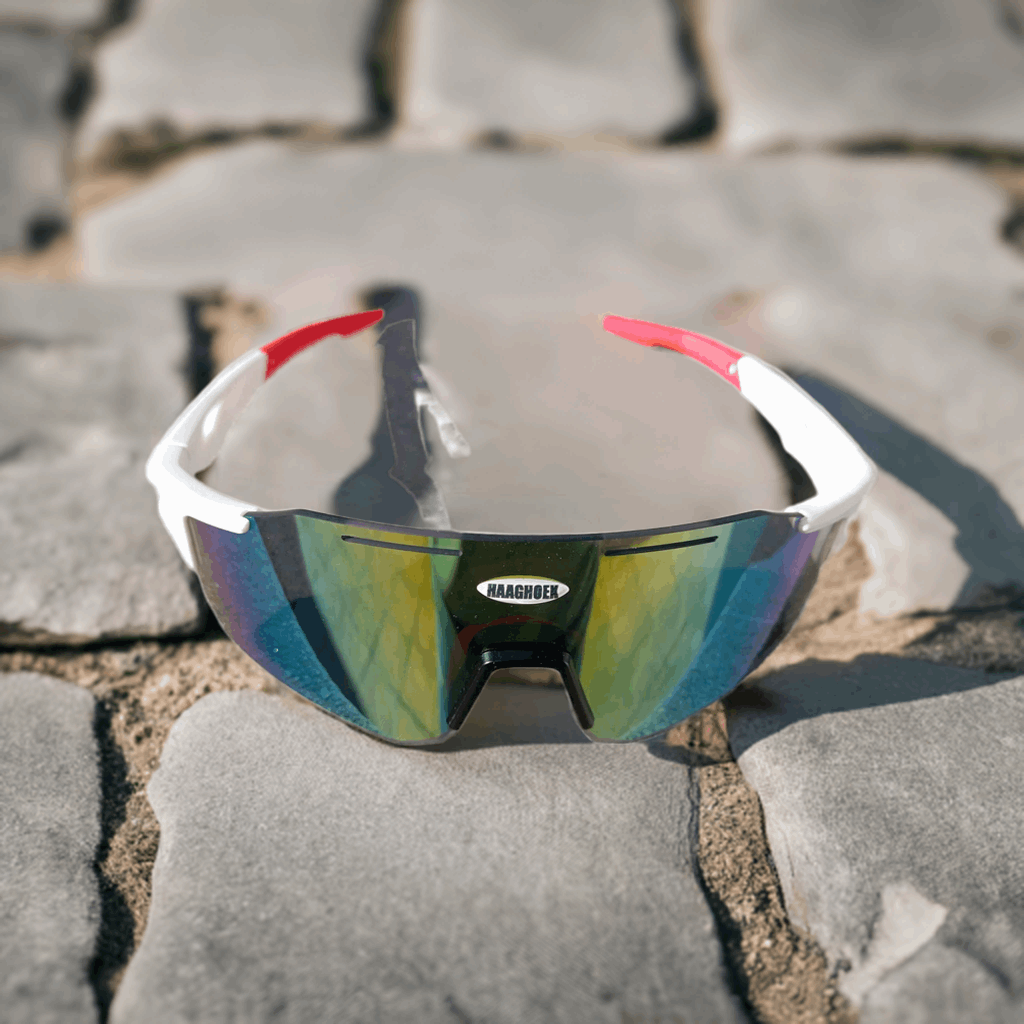 Fietsbril Haaghoek Empire Red