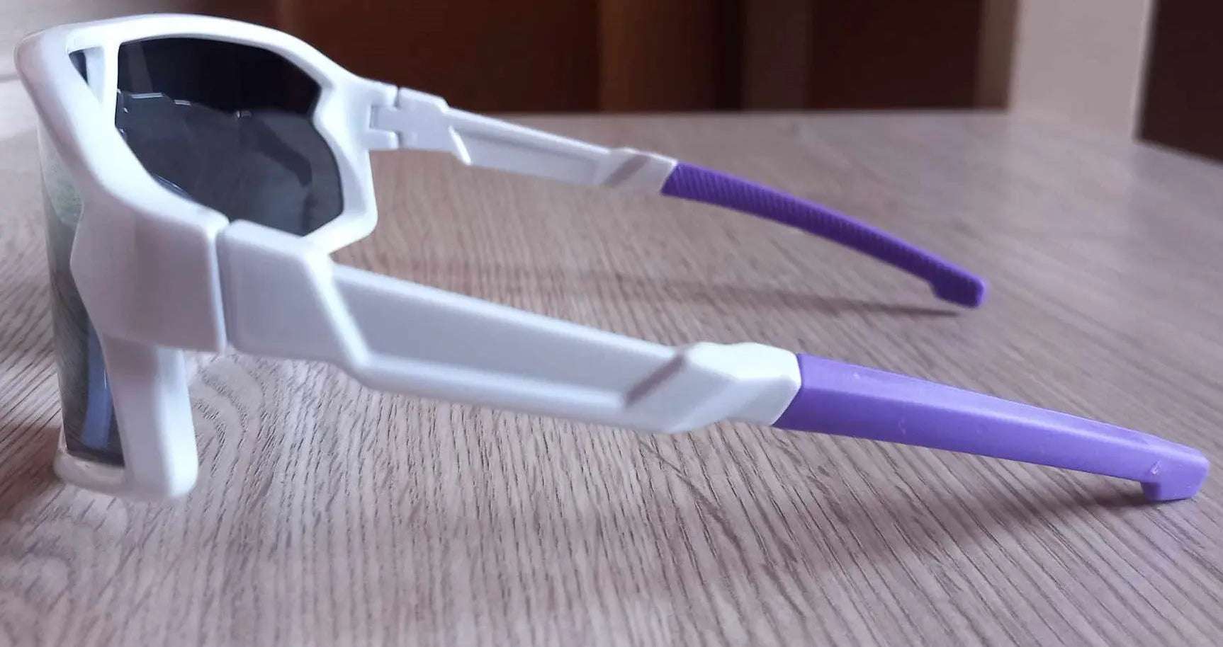 Fietsbril Haaghoek Future Kids paars-wit - Haaghoek