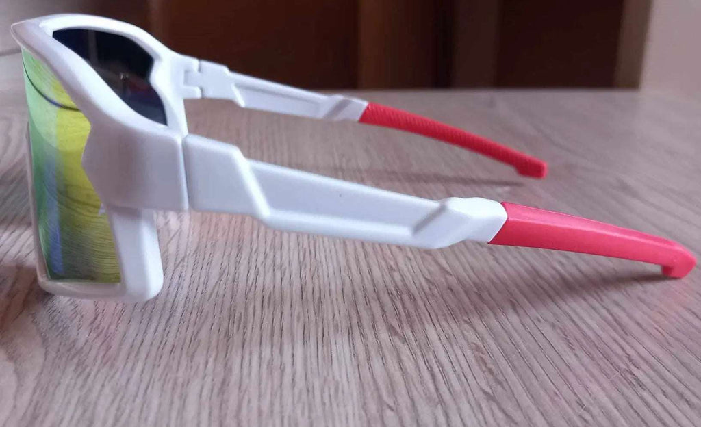 Fietsbril Haaghoek Future Kids rood-wit - Haaghoek