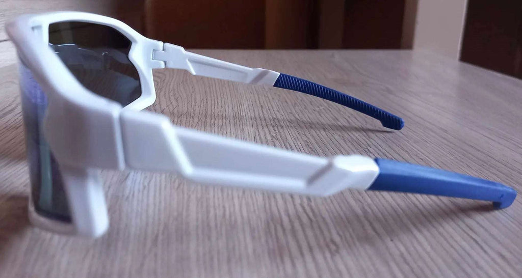 Fietsbril Haaghoek Future Kids Blauw-wit - Haaghoek