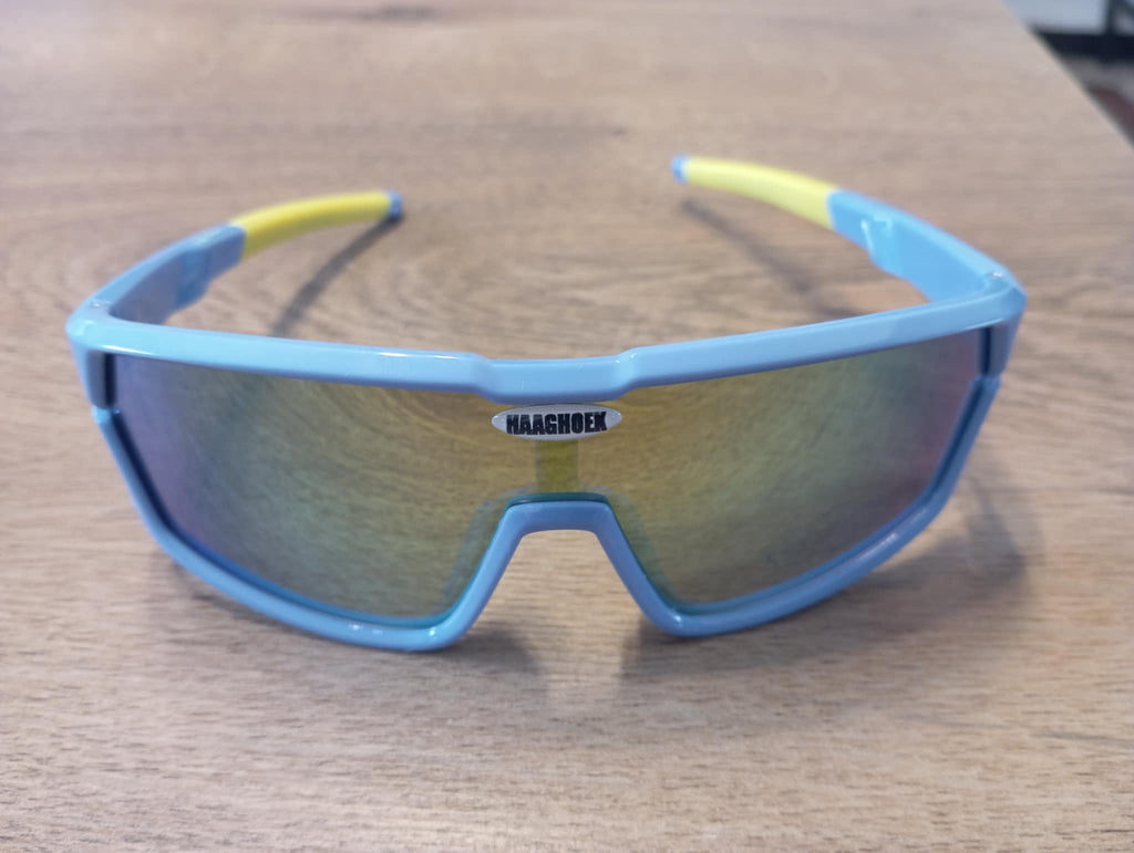 Fietsbril Haaghoek Little Rider YellowBlue