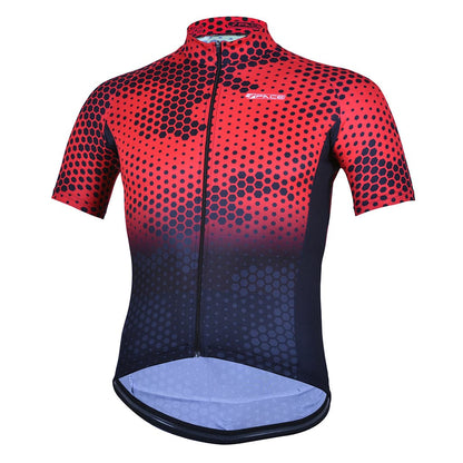 Maglia manica corta Alvear Magliette da ciclista Threeface S red 