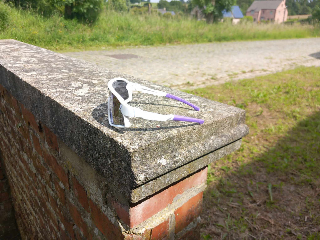 Fietsbril Haaghoek Future Kids paars-wit - Haaghoek