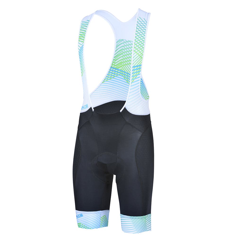 Panta con bretelle Electric Pantaloncini da ciclista Threeface S white 