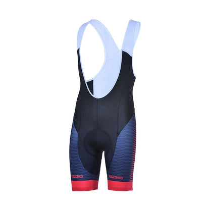 Panta Con Bretelle Helios Pantaloncini da ciclista Threeface S red 