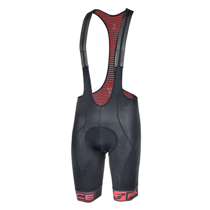 Pantaloncino con bretelle Sat Donna Pantaloncini da ciclista Threeface XS red 