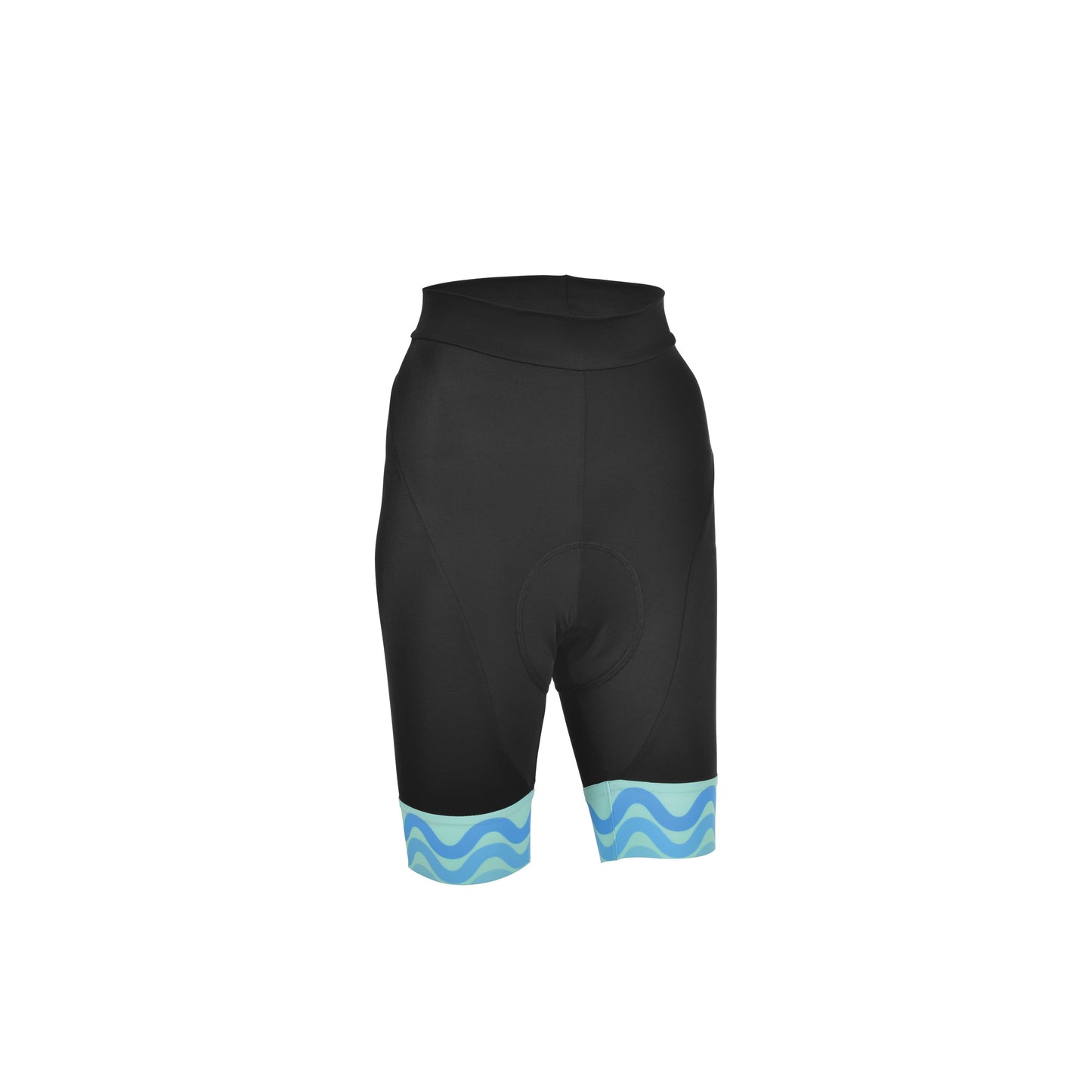 Pantaloncino senza bretelle Wave Donna Pantaloncini da ciclista Threeface XXS | EU 32 aqua 
