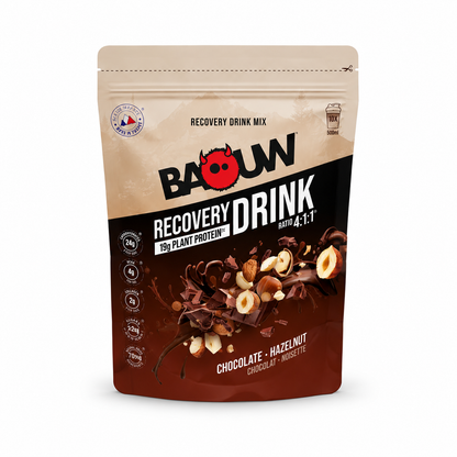 Baouw Recovery Drink Chocolate Hazelnut 500g | Herstelshake | Haaghoek Bike Store